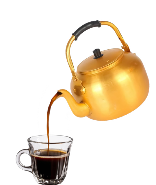 دلة القهوة اليمنية — Yemeni coffee pot